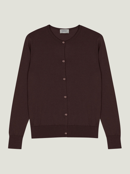 Elinor - John Smedley's Sea Island Cotton Cardigan | John Smedley