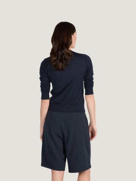 Elinor - John Smedley's Sea Island Cotton Cardigan | John Smedley