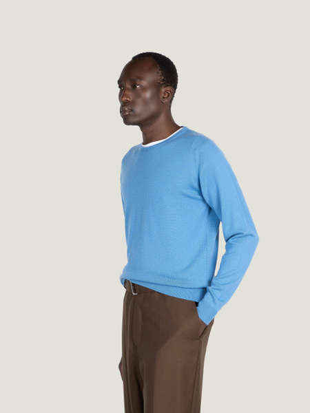 Farhill - Extra Fine Merino Wool Jumper | John Smedley