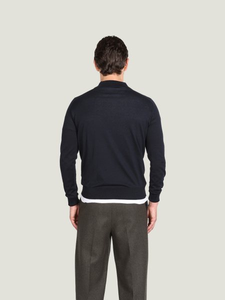 Finchley - John Smedley's Sea Island Cotton Polo Shirt | John Smedley