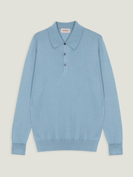 Finchley - John Smedley's Sea Island Cotton Polo Shirt | John Smedley
