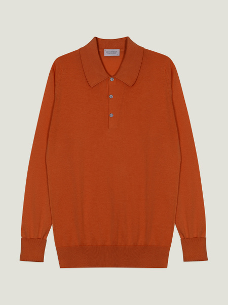 Finchley - John Smedley's Sea Island Cotton Polo Shirt | John Smedley
