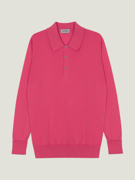 Finchley - John Smedley's Sea Island Cotton Polo Shirt | John Smedley
