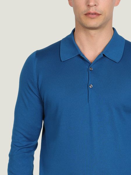 Finchley - John Smedley's Sea Island Cotton Polo Shirt | John Smedley