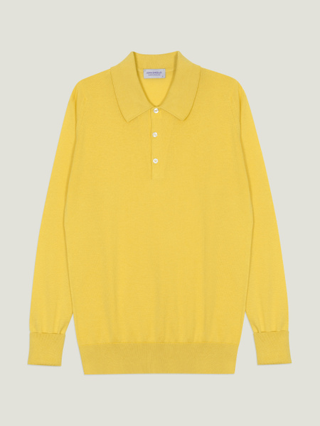 Finchley - John Smedley's Sea Island Cotton Polo Shirt | John Smedley