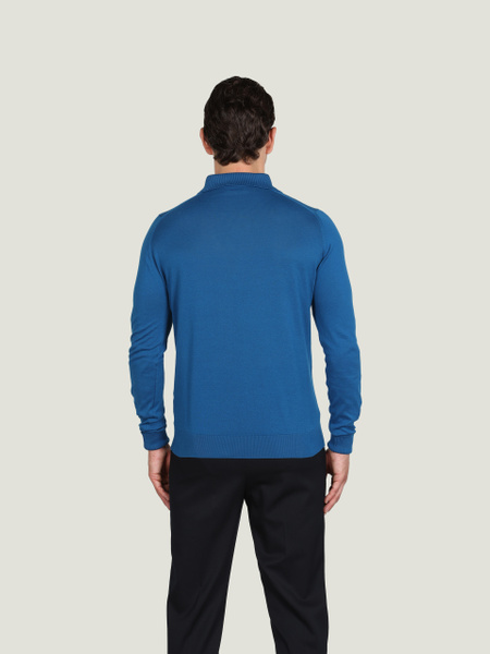 Finchley - John Smedley's Sea Island Cotton Polo Shirt | John Smedley