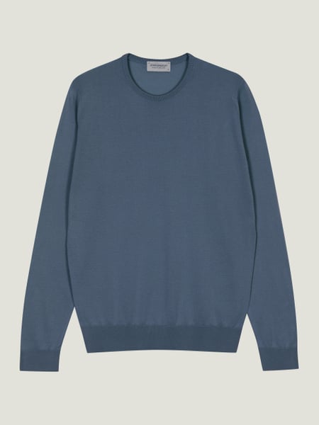 Hatfield - John Smedley's Sea Island Cotton Jumper | John Smedley