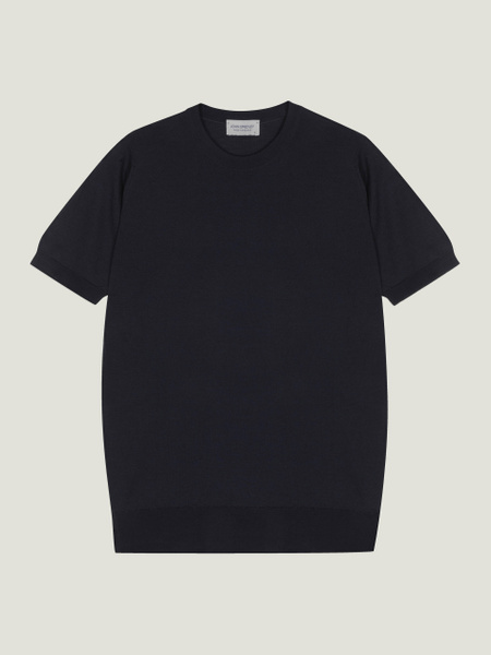 Hilcote - John Smedley's Anglo Indian Gauze T-Shirt | John Smedley