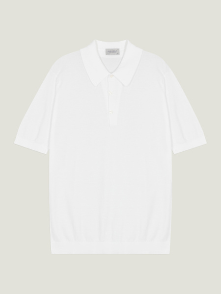 Isis John Smedley Sea Island Cotton Polo Shirt | John Smedley