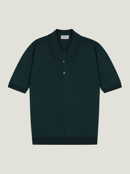 Isis John Smedley Sea Island Cotton Polo Shirt | John Smedley