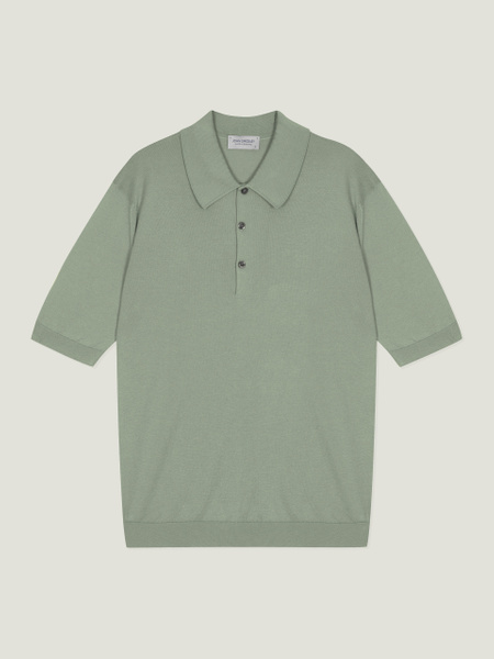 Isis John Smedley Sea Island Cotton Polo Shirt | John Smedley