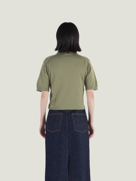 Jill - John Smedley's Sea Island Cotton Polo Shirt | John Smedley