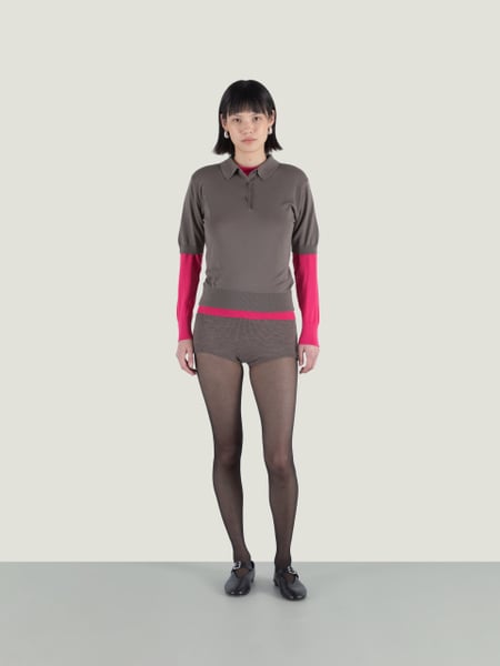 Jill - John Smedley's Sea Island Cotton Polo Shirt | John Smedley