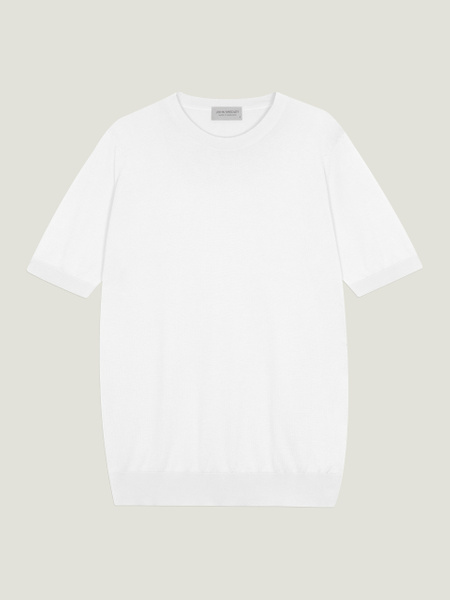 Kempton - John Smedley's Sea Island Cotton T-Shirt | John Smedley