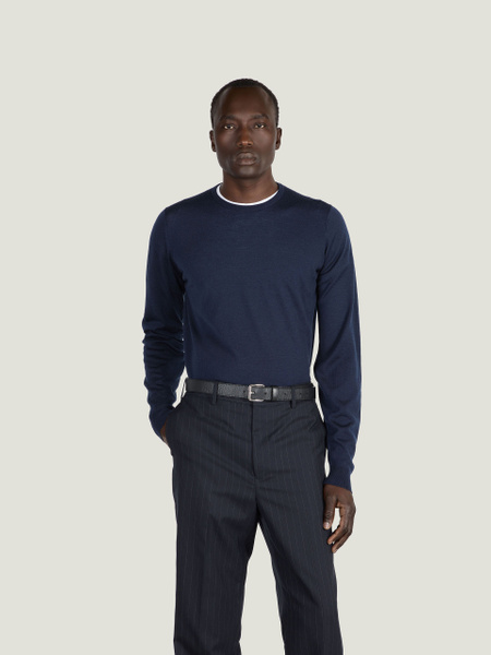 Lundy - Extra Fine Merino Wool Jumper | John Smedley