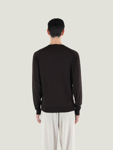 ほぼ未使用 John Smedley Lundy 30G JOHN SMEDLEY LUNDY CLASSIC CREW NECK PULLOVER STANDARD FIT ジョン