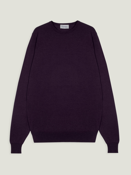 ほぼ未使用 John Smedley Lundy 30G Lundy - Extra Fine Merino Wool Jumper | John Smedley