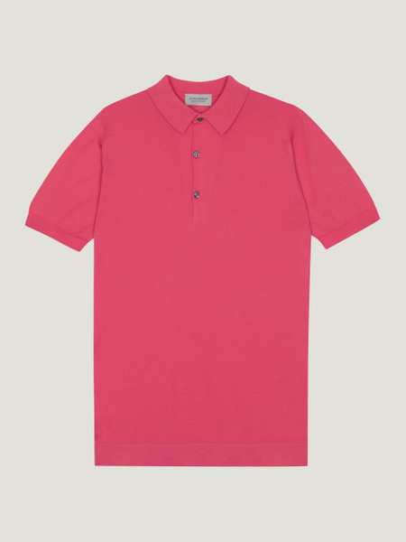 Mycroft - John Smedley's Sea Island Cotton Polo Shirt | John Smedley