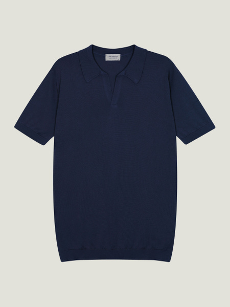 【未使用】JOHN SMEDLEY SKIPPER KNIT POLO L Noah - John Smedley's Sea Island Cotton Polo Shirt | John Smedley
