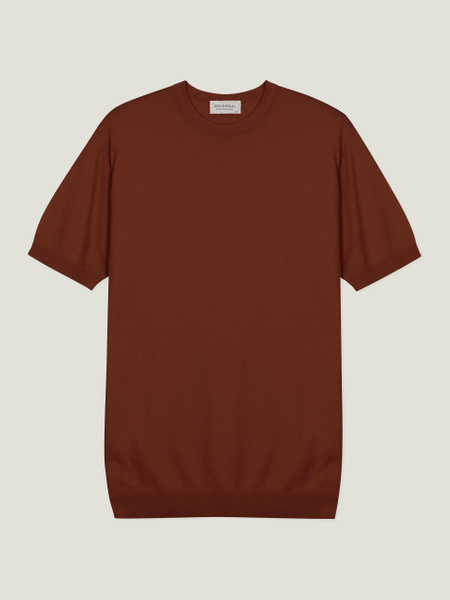 Park - John Smedley's Sea Island Cotton T-Shirt | John Smedley
