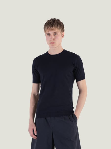 Park - John Smedley's Sea Island Cotton T-Shirt | John Smedley