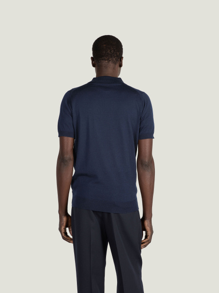 Payton - Extra Fine Merino Wool Polo Shirt | John Smedley
