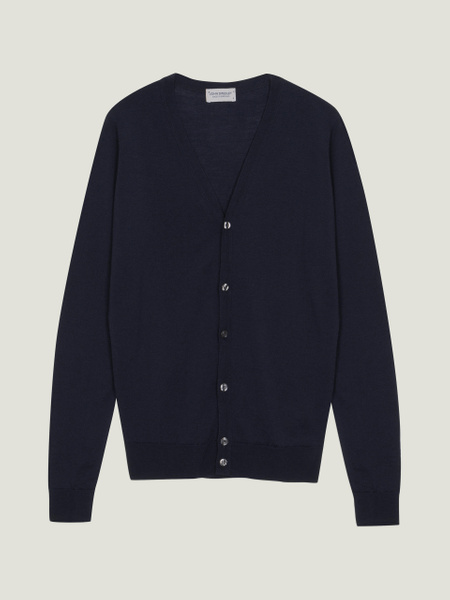 新品タグ付 JOHN SMEDLEY PETWORTH 表記サイズS 英国製 Petworth - Extra Fine Merino Wool Cardigan | John Smedley