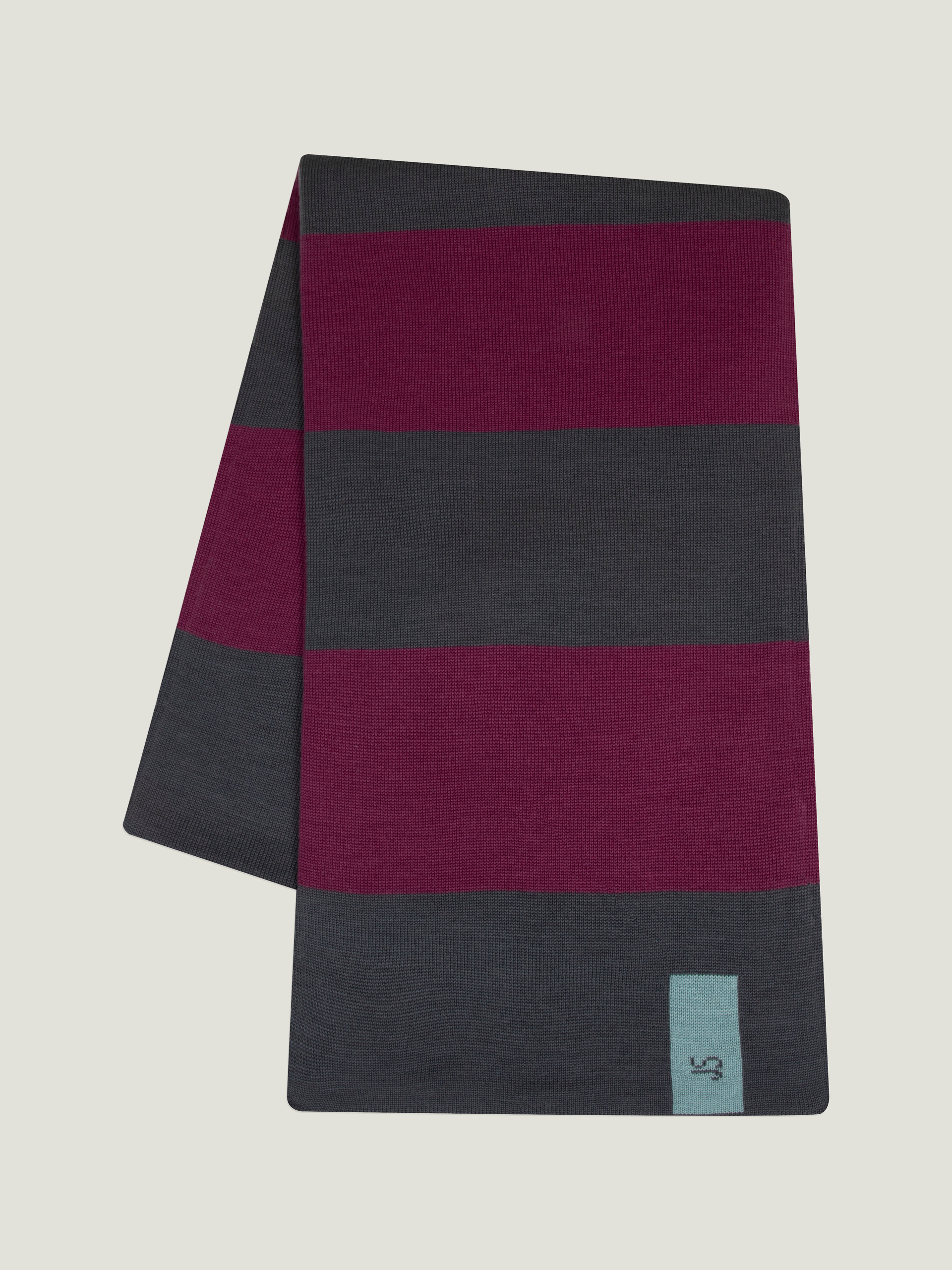 JS by John Smedley - Striped Scarf
 