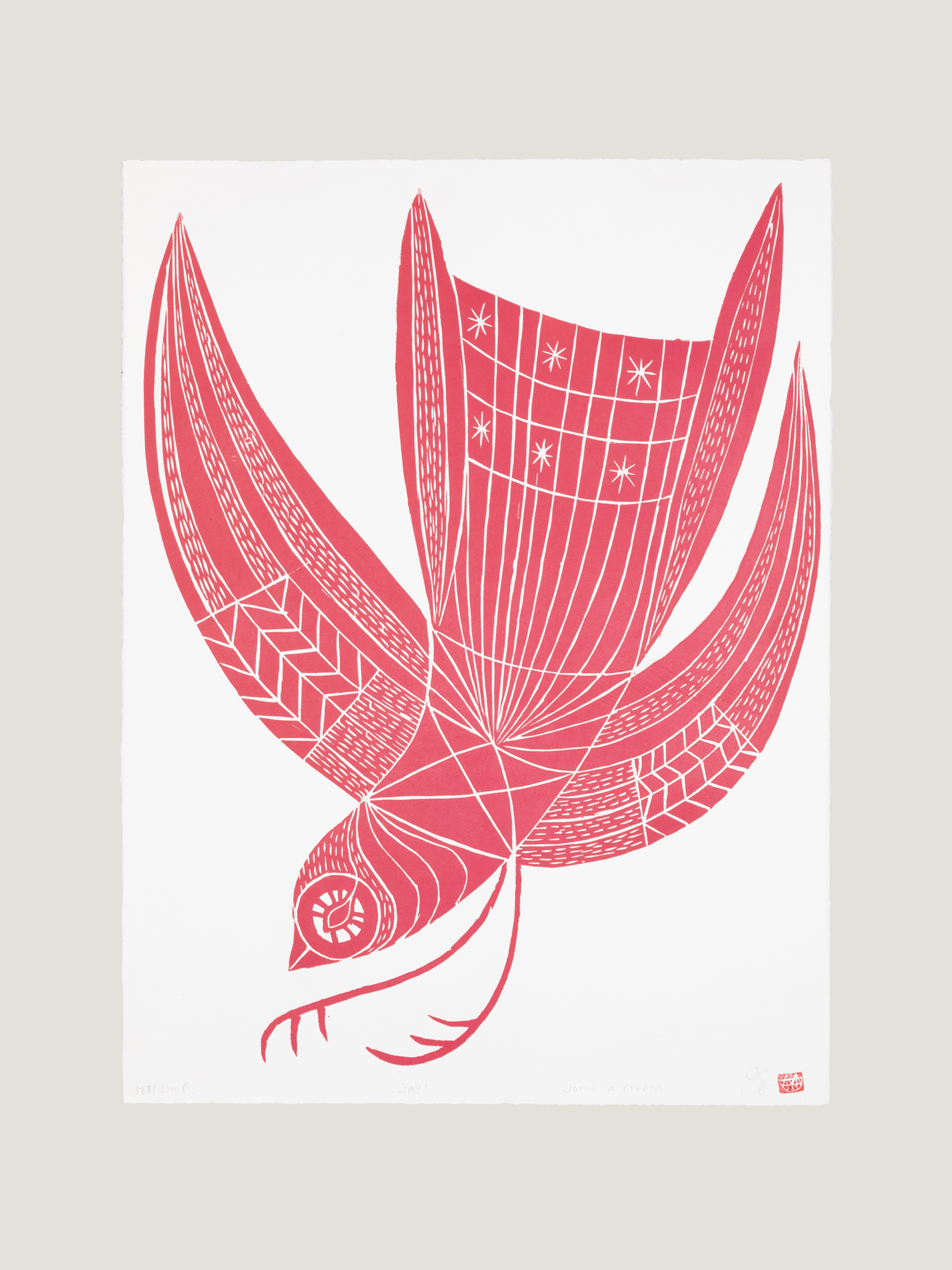 Wood Cut Print
 